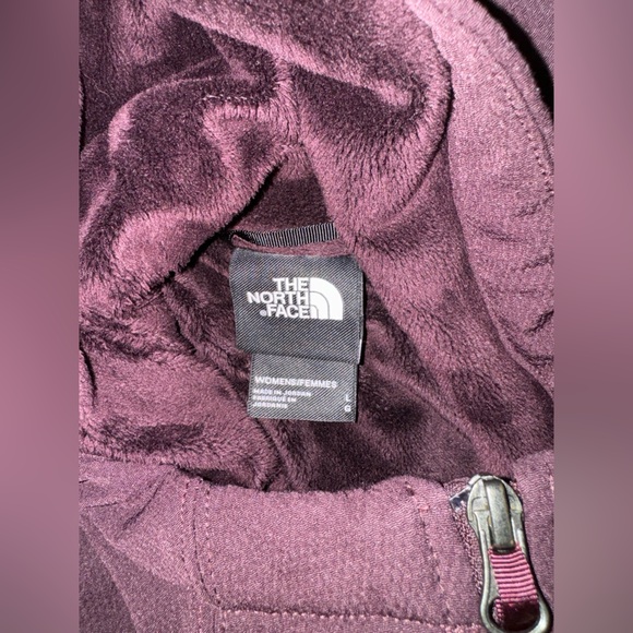 The North Face Full Zip Plush Winter Hoodie Purple, L - Picture 3 of 6